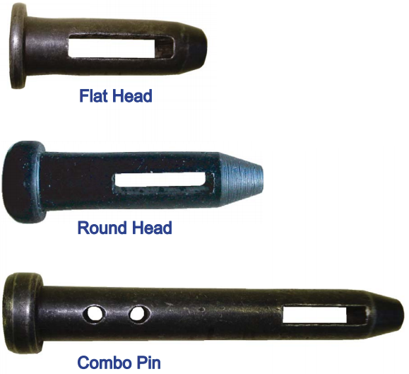 OCM Flat Head Aluminum Form Pin - Concrete Forming Hardware & Accessories